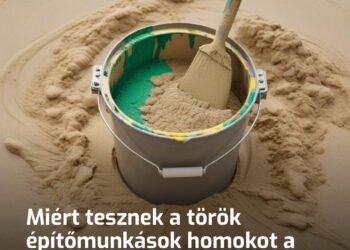 Miért tesznek a török építőmunkások homokot a festékbe? Utánajártam ennek (az egyébként zseniális) trükknek