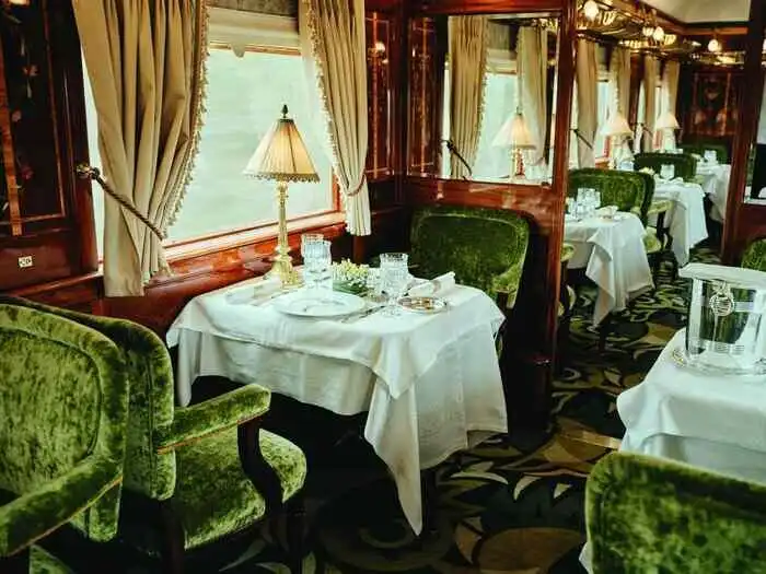 Golden Eagle, luxus utazás, luxusvonat, Maharajas Express, Rovos Rail, Suite Shiki-Shima, turistavonat, utazás, vasút, Venice Simplon-Orient-Express, vonatozás