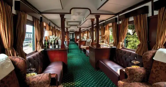 Golden Eagle, luxus utazás, luxusvonat, Maharajas Express, Rovos Rail, Suite Shiki-Shima, turistavonat, utazás, vasút, Venice Simplon-Orient-Express, vonatozás