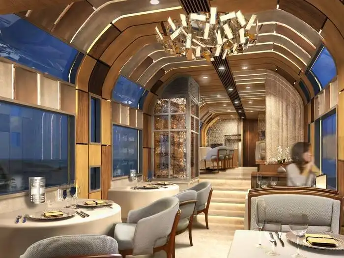 Golden Eagle, luxus utazás, luxusvonat, Maharajas Express, Rovos Rail, Suite Shiki-Shima, turistavonat, utazás, vasút, Venice Simplon-Orient-Express, vonatozás