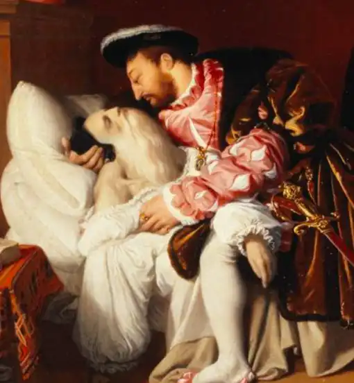 Életrajz, festmény, Francia festészet, I. Ferenc, Ingres, legendák, Leonardo da Vinci, művészettörténet, reneszánsz, Történelmi festészet