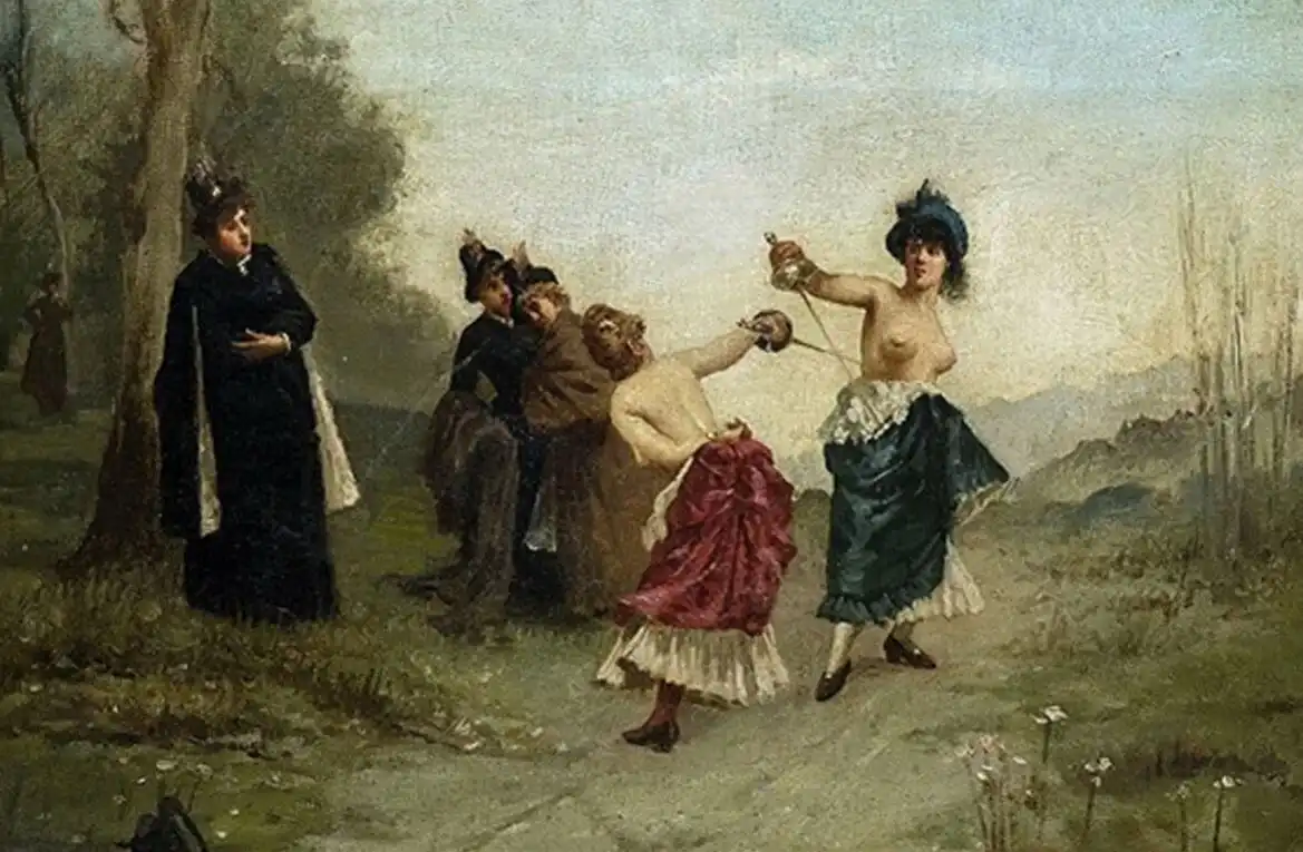 Alexandre Dumas, duell szabályok, nemi szerepek, női duell, női párbaj, párbaj, párbaj története, történelem, történelmi pontosság, XIX. századi párbaj, XVII. századi párbaj, XVIII. századi párbaj