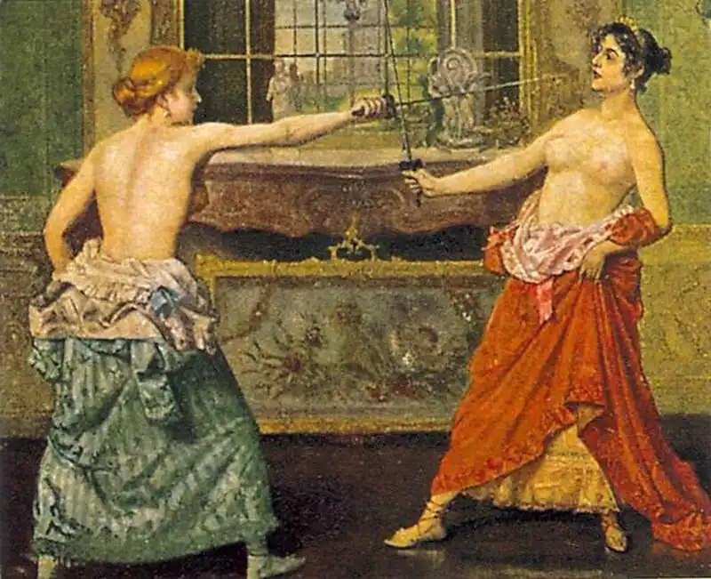 Alexandre Dumas, duell szabályok, nemi szerepek, női duell, női párbaj, párbaj, párbaj története, történelem, történelmi pontosság, XIX. századi párbaj, XVII. századi párbaj, XVIII. századi párbaj