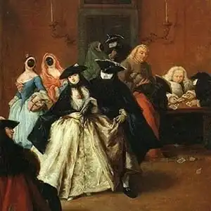 galéria, Karnevál maszk, Maschereri, Maszk története, Moretta, női divat, Olasz maszkok, Titokzatosság, Velencei Karnevál, Velencei maszk, XVIII. század