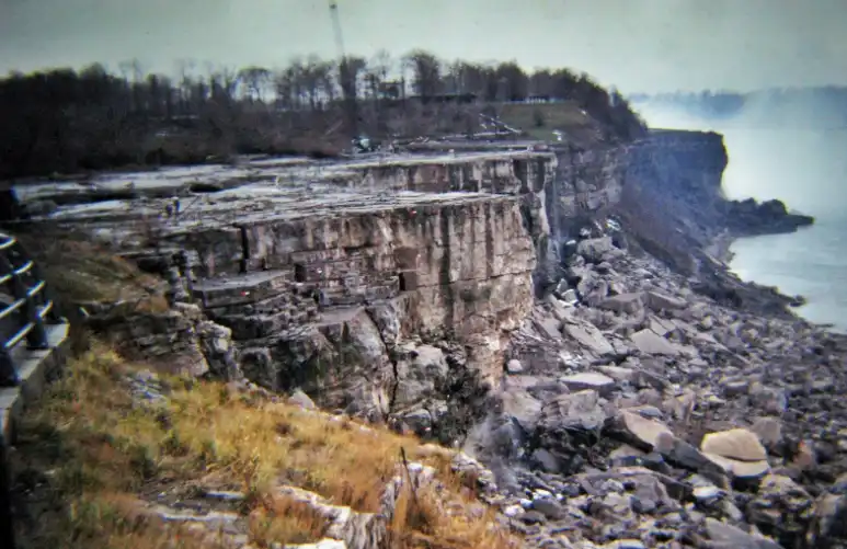 érdekességek, kanada, New York, Niagara-vízesés, Niagara-vízesés leállása, Ontario, természeti jelenségek, történelem, usa, vízesések