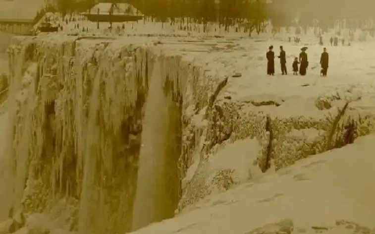 érdekességek, kanada, New York, Niagara-vízesés, Niagara-vízesés leállása, Ontario, természeti jelenségek, történelem, usa, vízesések