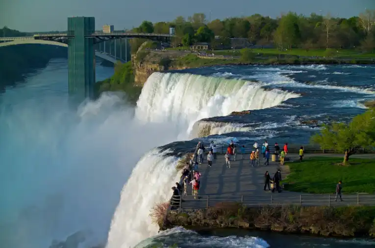érdekességek, kanada, New York, Niagara-vízesés, Niagara-vízesés leállása, Ontario, természeti jelenségek, történelem, usa, vízesések