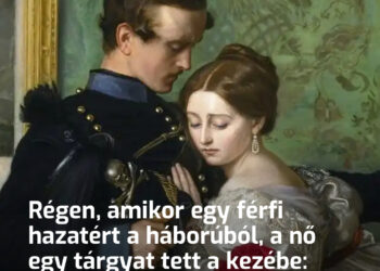 Régen, amikor egy férfi hazatért a háborúból, a nő egy tárgyat tett a kezébe: ezért mindent megbocsátottak, még a hűtlenséget is