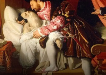 Mi történik ezen a Leonardo da Vincit ábrázoló furcsa festményen?