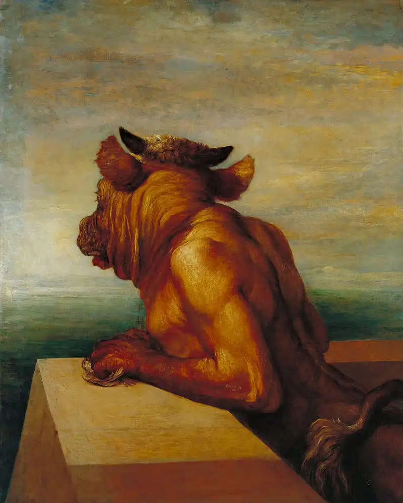 Áldozat, Bika, galéria, görög, Hős, Kréta, labirintus, Minótaurosz, mitológia, szimbólum, szörny