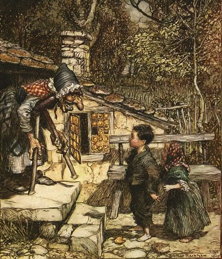 éhínség, eredet, folklór, Grimm, horror, kannibalizmus, középkor, mesék, szimbolizmus, történelem