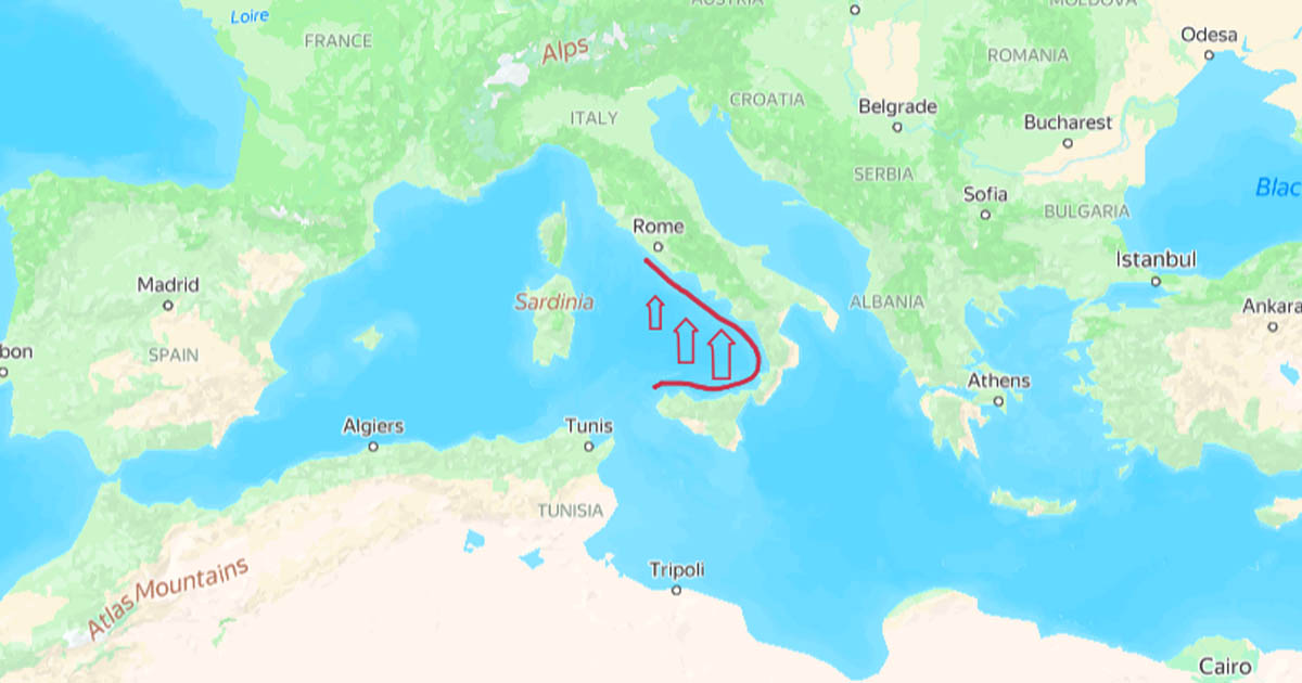 cunami, Földközi-tenger, geológia, kockázat, olaszország, Stromboli, tengerfenék, természet, veszély, vulkán