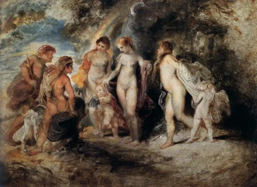 barokk, festészet, flamand, galéria, mitológia, művészettörténet, nőalak, portré, Rubens, szépségideál, testkép