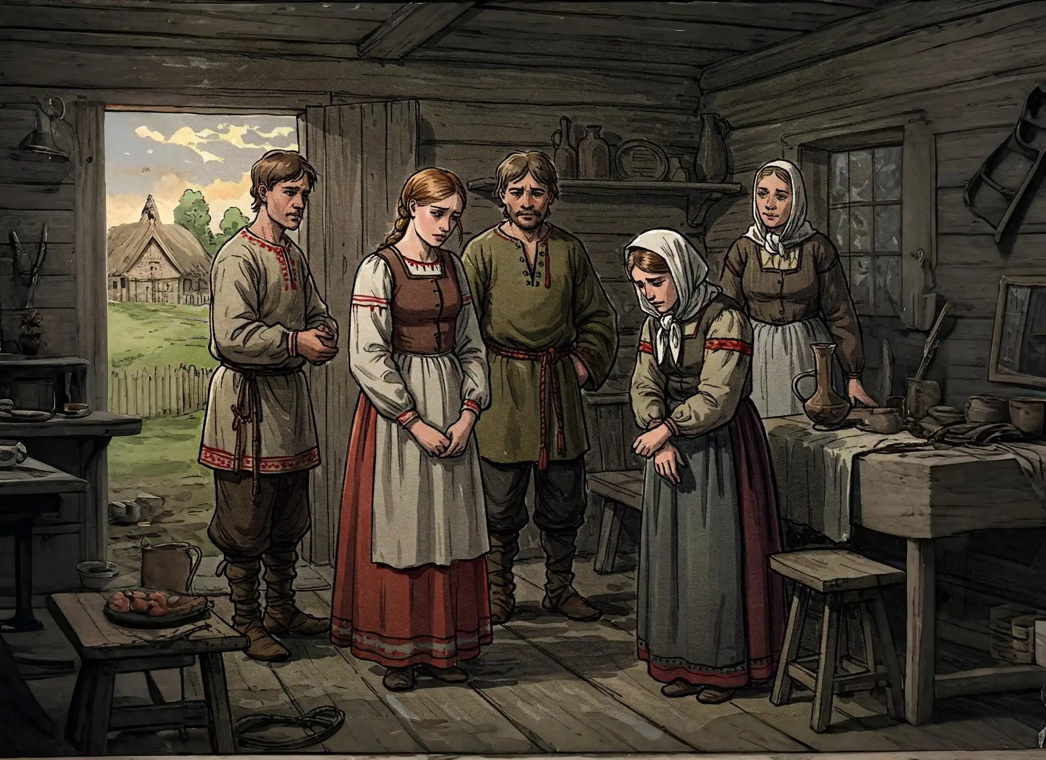 Elnyomás, Feudalizmus, hatalom, jobbágyság, kényszerházasság, Kizsákmányolás, nők, önkény, társadalom, történelem