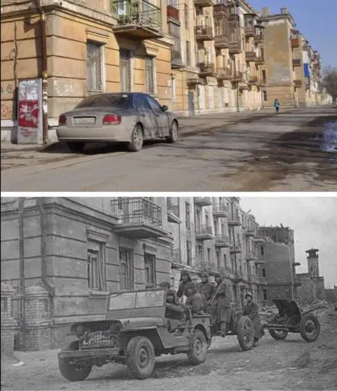 építészet, fejlődés, Fotó, időutazás, összehasonlítás, régi fotók, történelem, urbanisztika, város, városkép