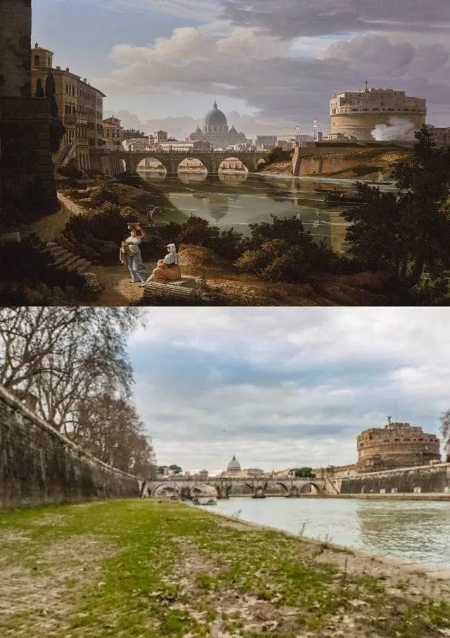 építészet, fejlődés, Fotó, időutazás, összehasonlítás, régi fotók, történelem, urbanisztika, város, városkép