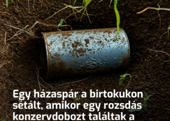 Egy házaspár a birtokukon sétált, amikor egy rozsdás konzervdobozt találtak a földben: ez lett az USA történetének legdrágább kincse