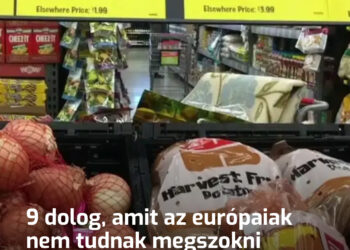 9 dolog, amit az európaiak nem tudnak megszokni Amerikában még akkor sem, amikor már sok-sok éve ott élnek
