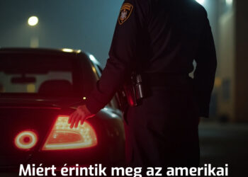 Miért érintik meg az amerikai rendőrök mindig a bal hátsó lámpát, amikor egy autóhoz közelednek?