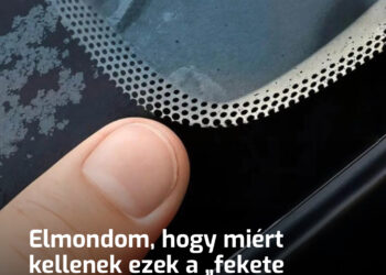 Elmondom, hogy miért kellenek ezek a „fekete pontok” a szélvédőn: ezt tanították nekünk az egyetemen