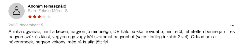 Akció, csalódás, divat, humor, minőség, OnlineVásárlás, Piactér, Ruhák, valóság, Vélemények