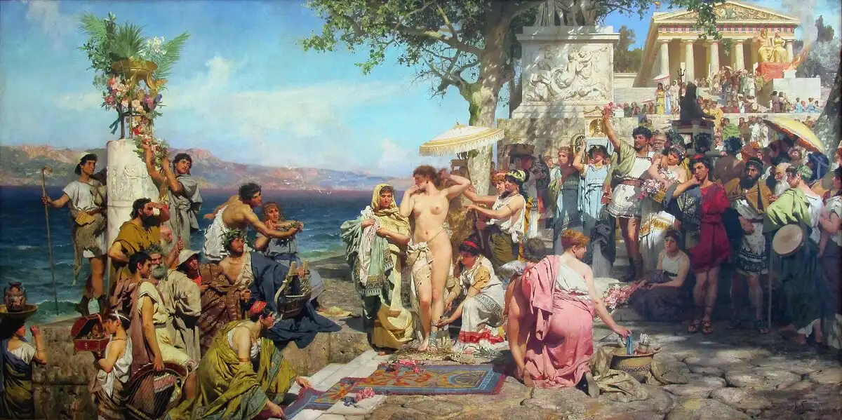 Aphrodité, filozófia, galéria, Görögország, Hetéra, Kultúra, nők, Ókor, szerelem, társadalom, történelem