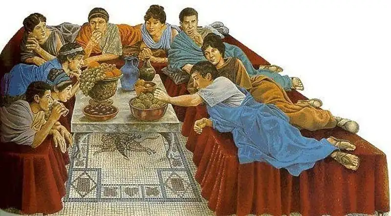 arisztokrácia, Életmód, Étkezés, gasztronómia, Kultúra, lakoma, Ókor, Róma, szokások, történelem