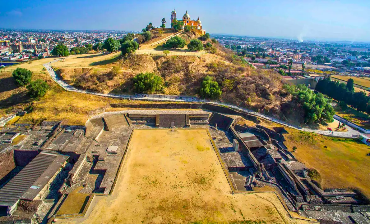 Cholula, civilizáció, galéria, legenda, Mexikó, Ókor, Örökség, Piramis, régészet, rejtély, vulkán