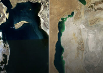 A kiszáradt Aral-tó: Tudományos felfedezések a tó fenekén