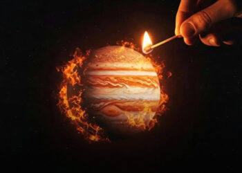 Nézd meg, mi történne, ha meggyújtanál egy gyufát a Jupiteren