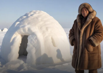 +20 fok bent, mégsem dől össze – így működik egy iglu