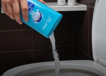 A német háziasszonyok trükkje: só öntése a WC-be a vendégek érkezése előtt