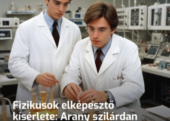 A fizikusok 14-szer magasabb hőmérsékletre hevítették az aranyat, mint az olvadáspontja – és mégis szilárd maradt