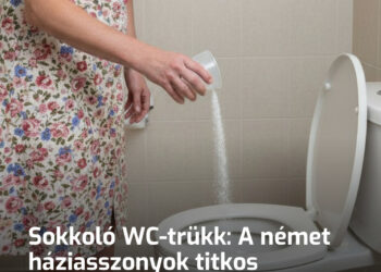 Miért szórnak sót a német háziasszonyok a WC-be, mielőtt vendégek érkeznek?