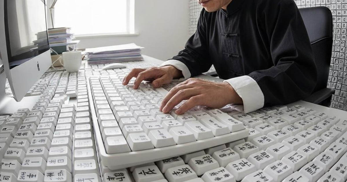 bevitel, billentyűzet, gépelés, írásjegy, Kína, kínai, Kultúra, nyelv, technológia, történelem