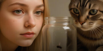 Nehezebb egy üveg, amiben a légy száll, mint amikor csak ül benne?