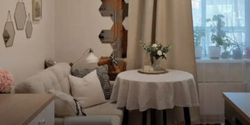 Lenyűgöző kis otthon: Egy svéd nő bemutatja 24 négyzetméteres lakását