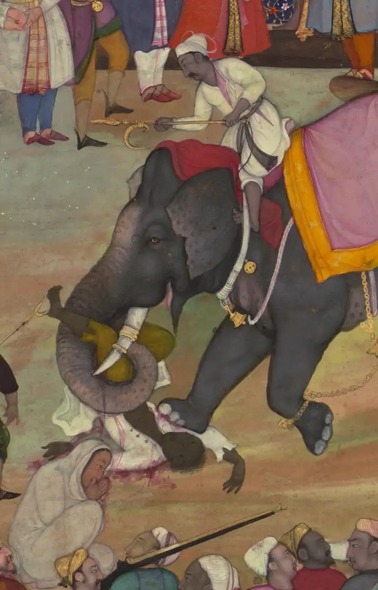 Ázsia, büntetés, elefántok, érdekesség, hatalom, india, kínzás, kivégzés, Kultúra, történelem