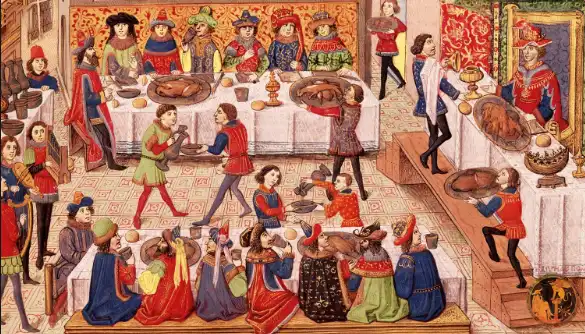 donjon, egészségtelen, életmód, építészet, érdekességek, galéria, higiénia, hűbérúr, középkor, Kultúra, lakoma, lovagi torna, menestrel, szórakozás, történelem, vár, várélet, várnép