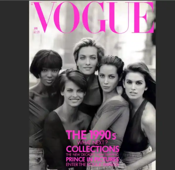 alakformálás, Cindy Crawford, divat, galéria, Linda Evangelista, öregedésgátlás, plasztikai sebészet, szépségápolás, szupermodellek, Vogue