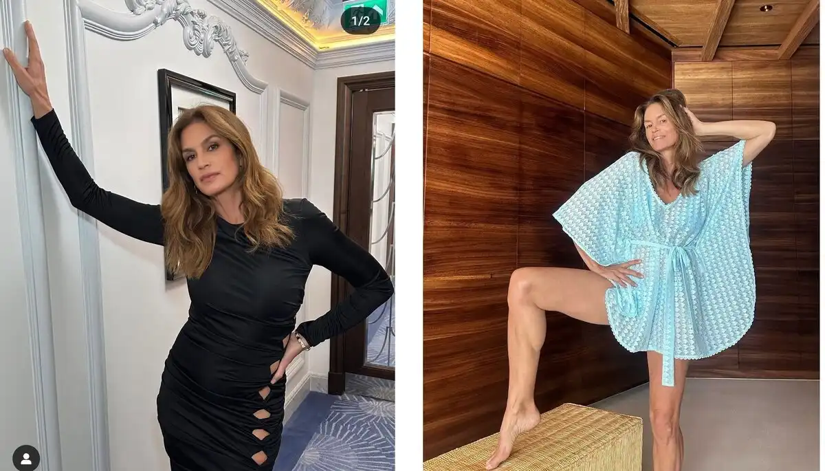 alakformálás, Cindy Crawford, divat, galéria, Linda Evangelista, öregedésgátlás, plasztikai sebészet, szépségápolás, szupermodellek, Vogue